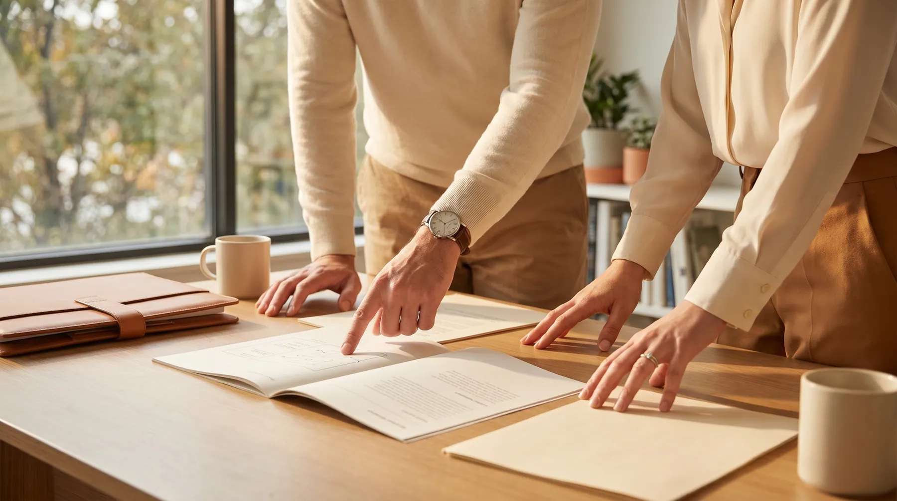 Professionals nemen samen kwaliteitsdocumenten door